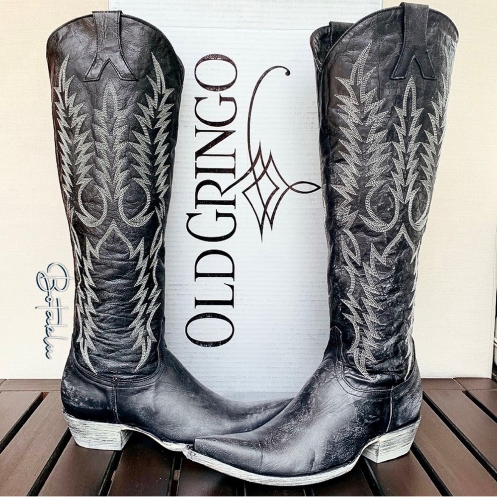 OLD GRINGO NEW❤️ Mayra Relaxed Fit Tall Knee High Cowgirl Cowboy Western Boots 8